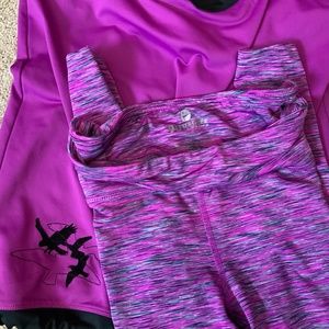 Purple Active Set by Champion and 90 Degree Top